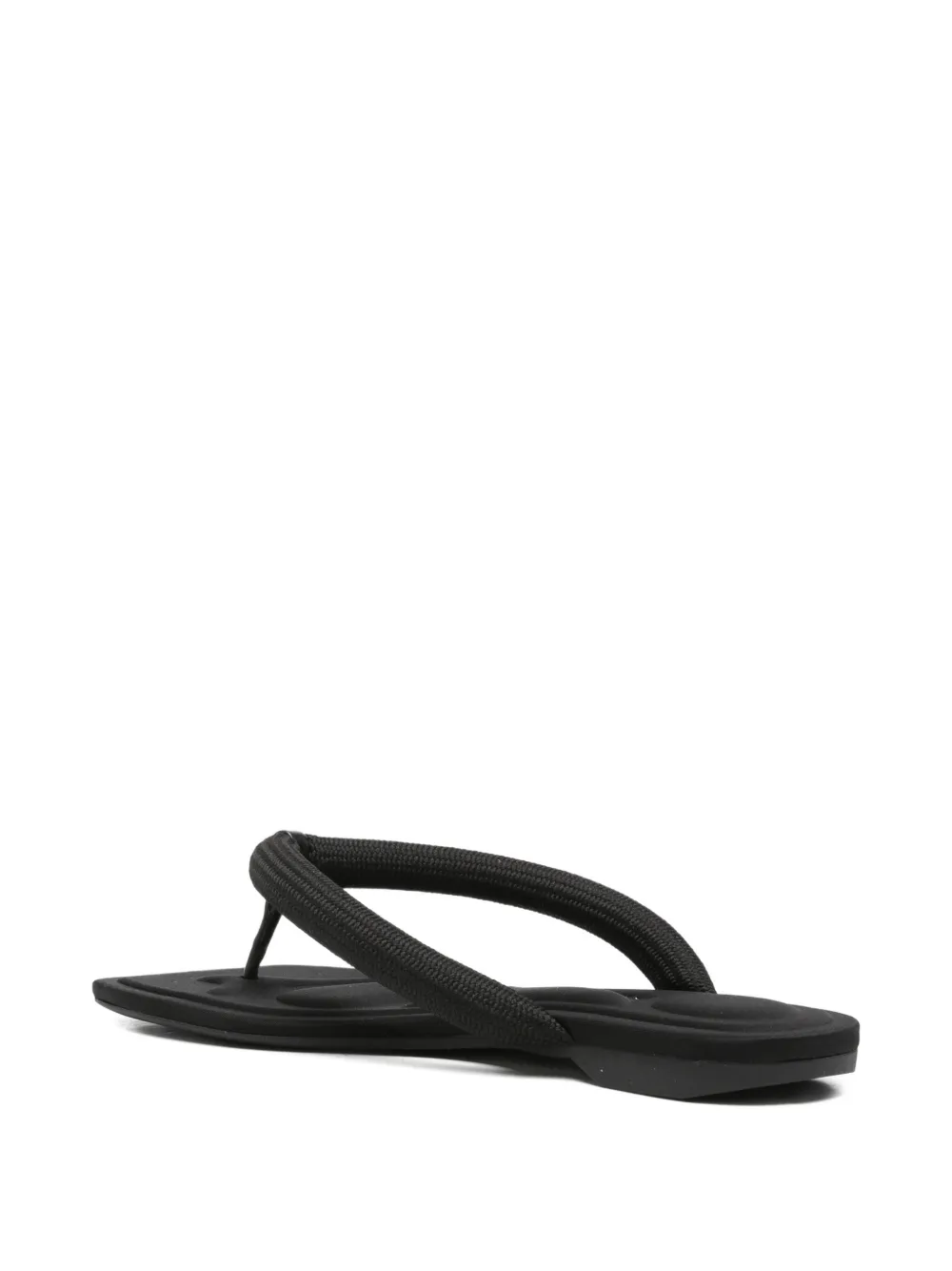 Alexander Wang Jenna logo-print thong-strap sandals Zwart