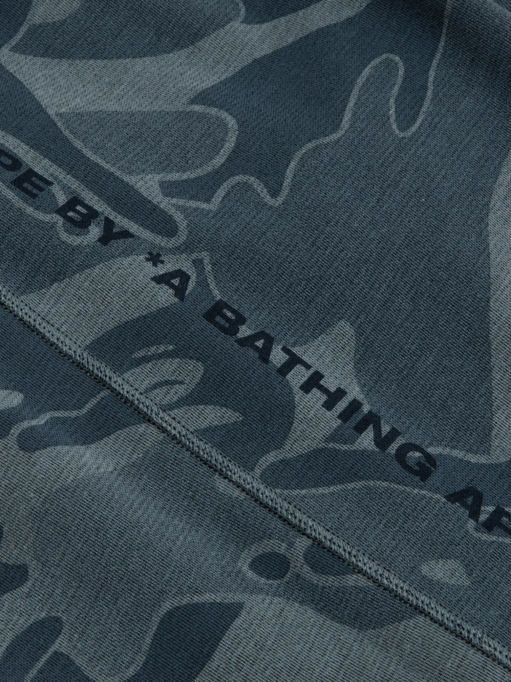AAPE BY *A BATHING APE Omkeerbare shorts met camouflageprint Blauw