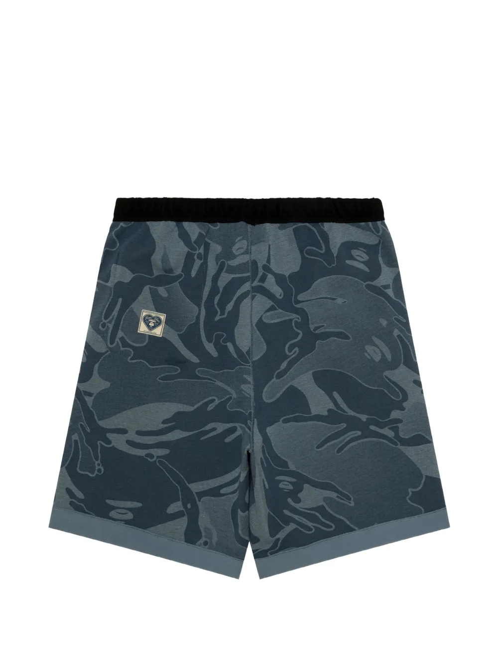 AAPE BY *A BATHING APE Omkeerbare shorts met camouflageprint Blauw
