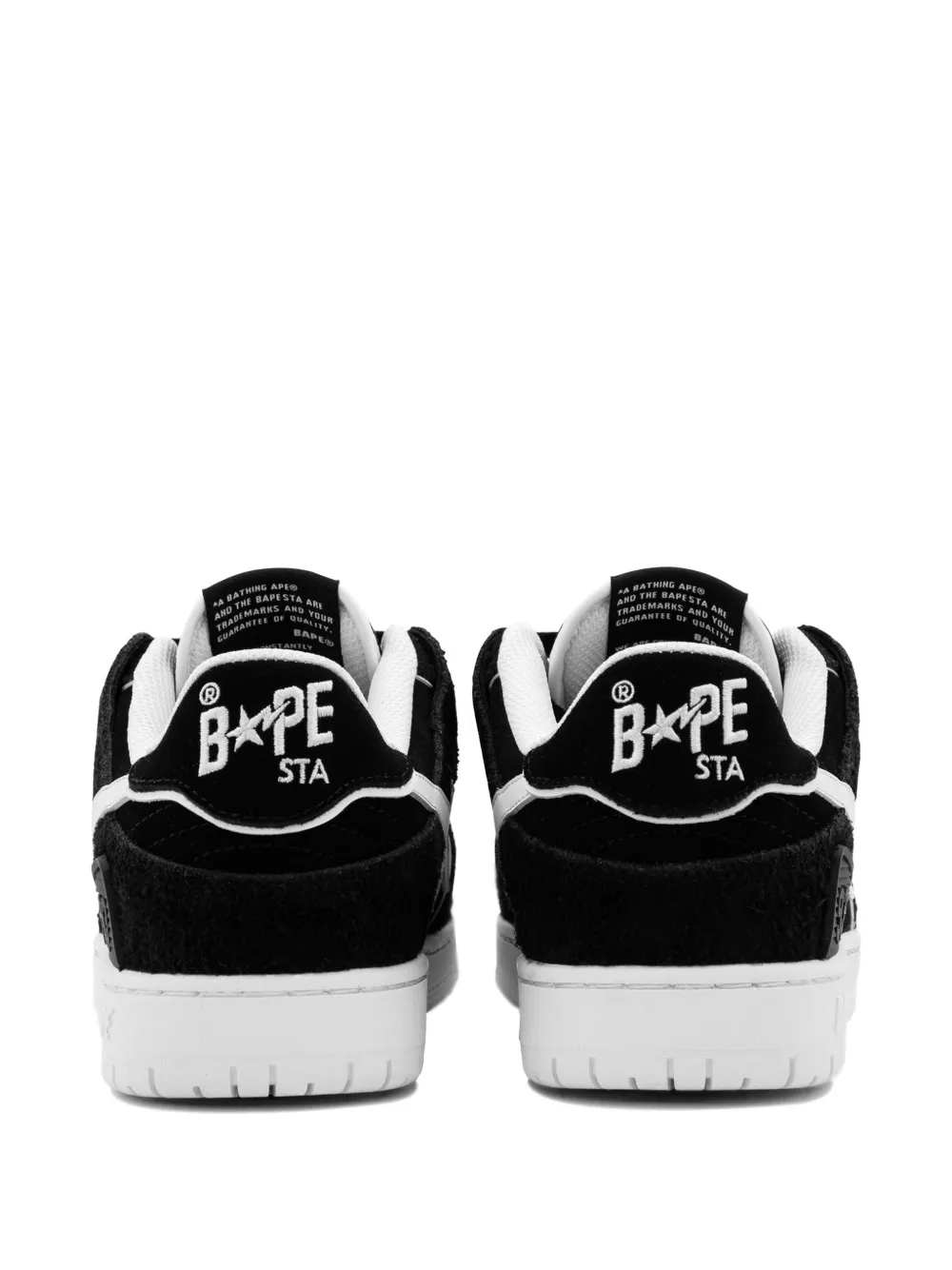 A BATHING APE SK8 STA suede sneakers Zwart