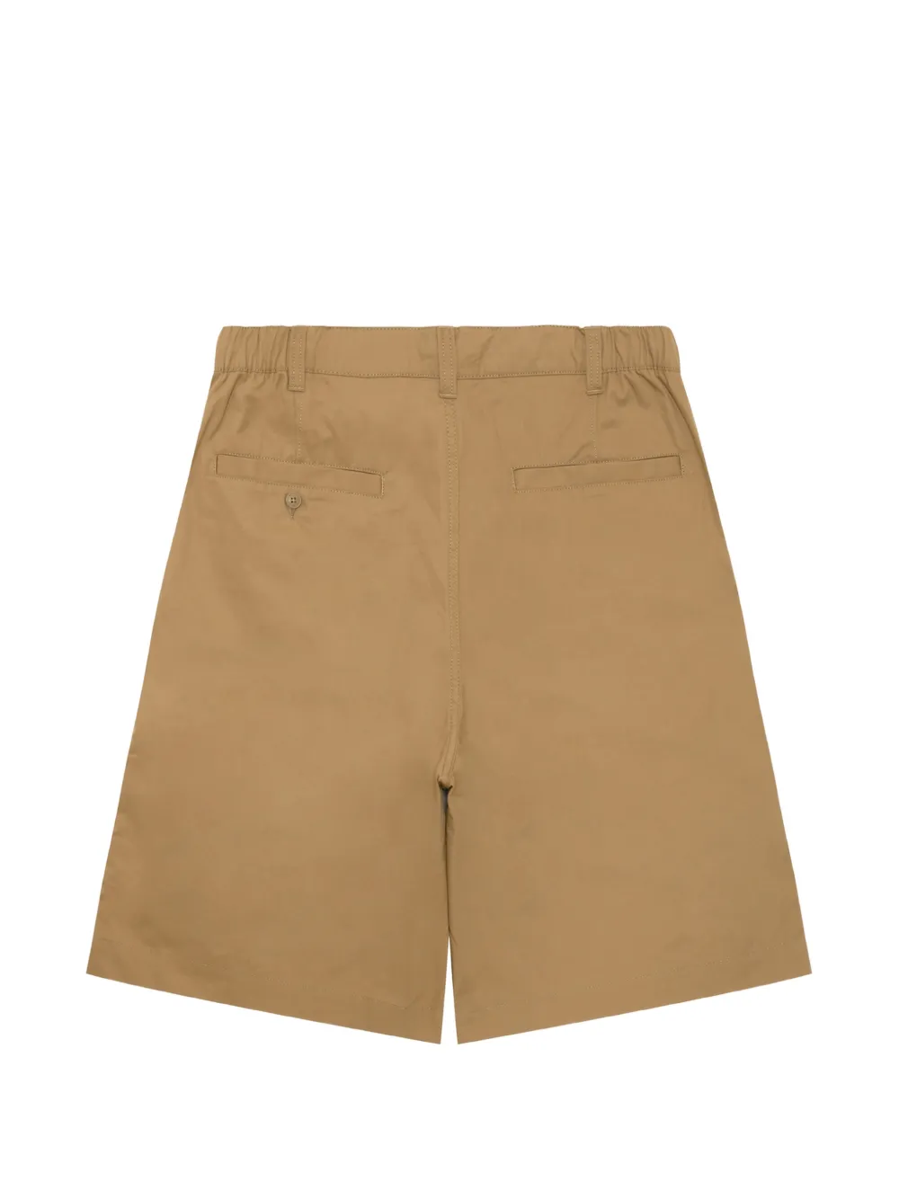 AAPE BY *A BATHING APE Katoenen shorts met logoprint Beige