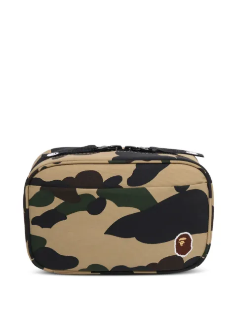 A BATHING APE® 1st Camo wash bag