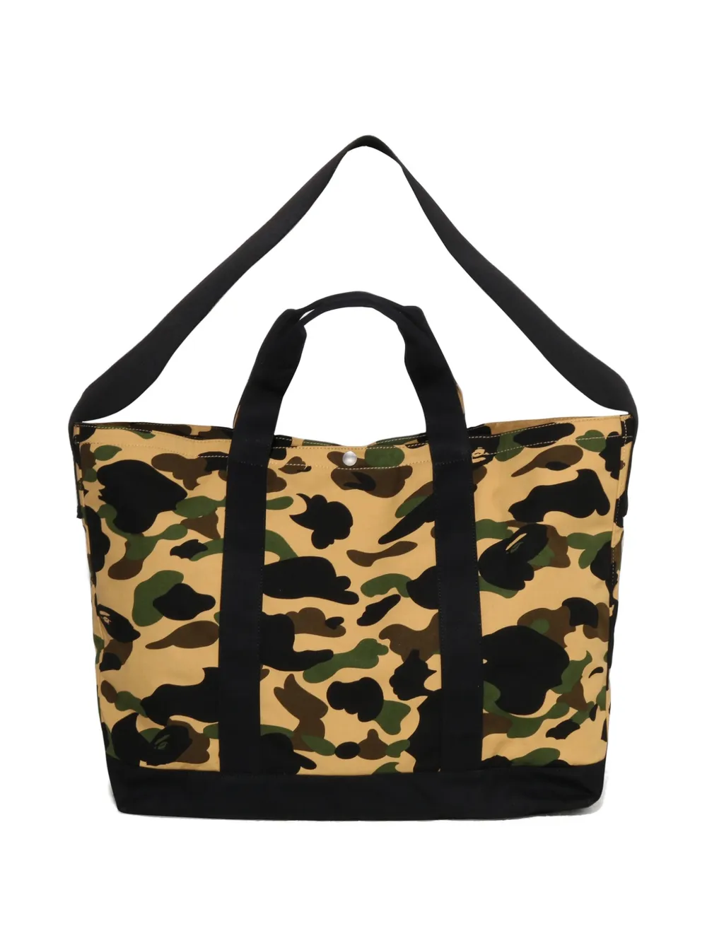 A BATHING APE ABC Camo shopper Beige