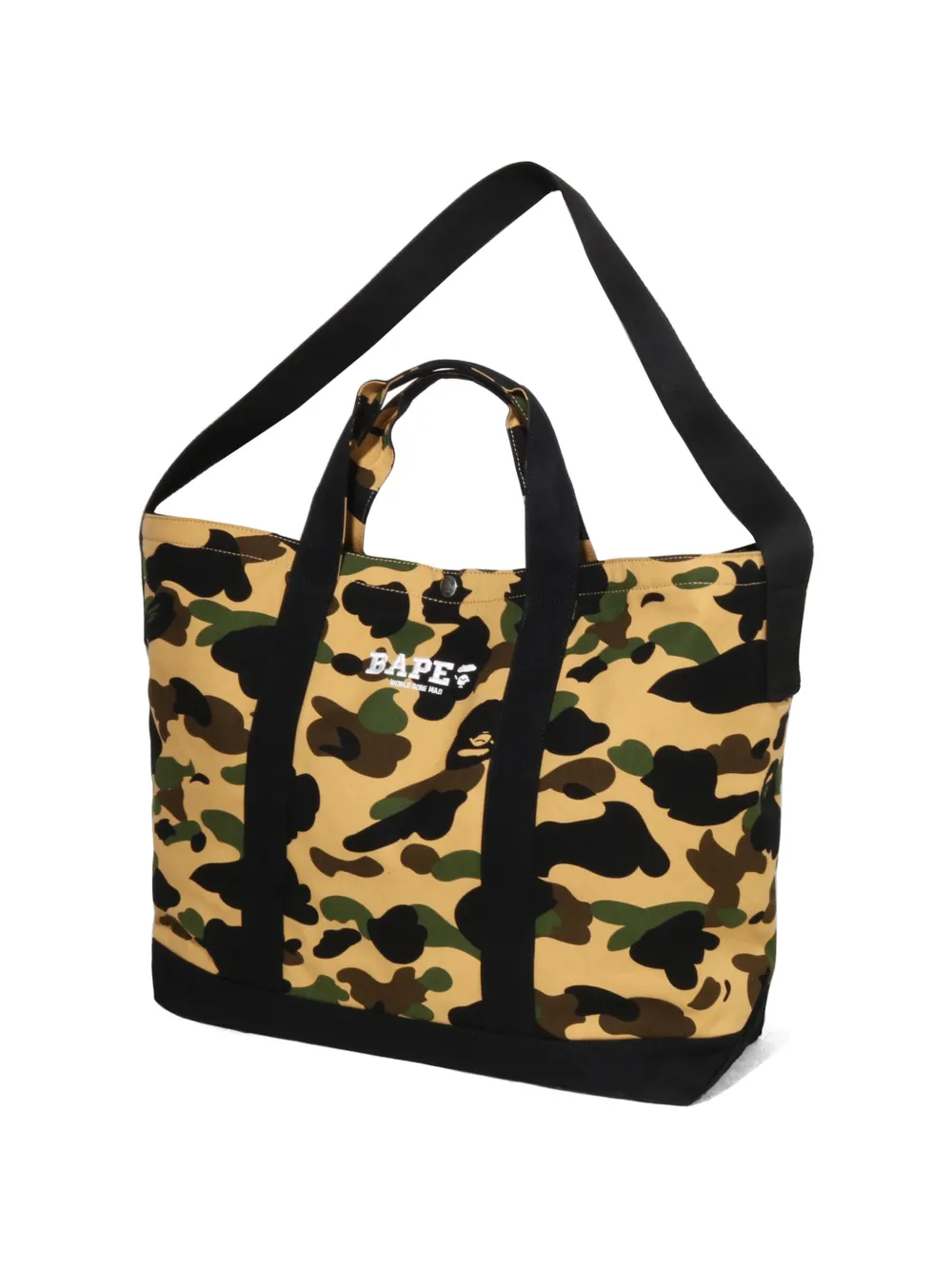 A BATHING APE ABC Camo shopper Beige