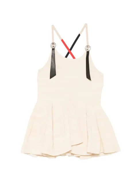 TOGA TOO flared ribbed top