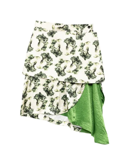 Toga floral canvas skirt
