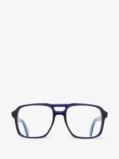 Cutler & Gross lentes con armazón estilo piloto