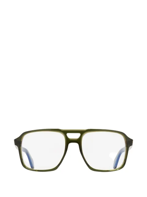 Cutler & Gross double-bridge pilot-frame glasses