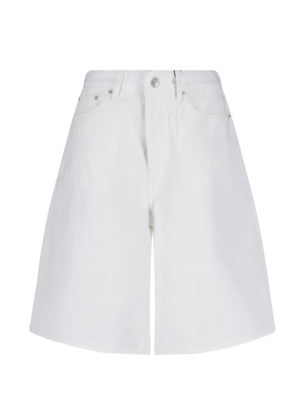 DUNST denim shorts - Bianco