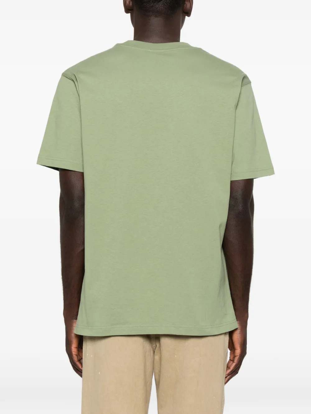 New Balance T-shirt met geborduurd logo Groen