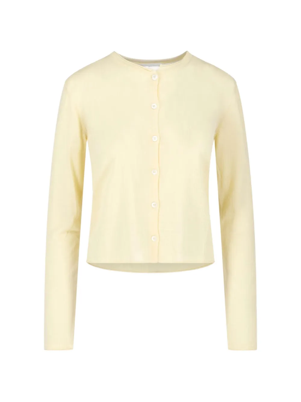DUNST Summer Essential buttoned cardigan - Giallo
