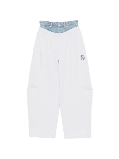 Alexander Wang pantalones de chándal con logo bordado