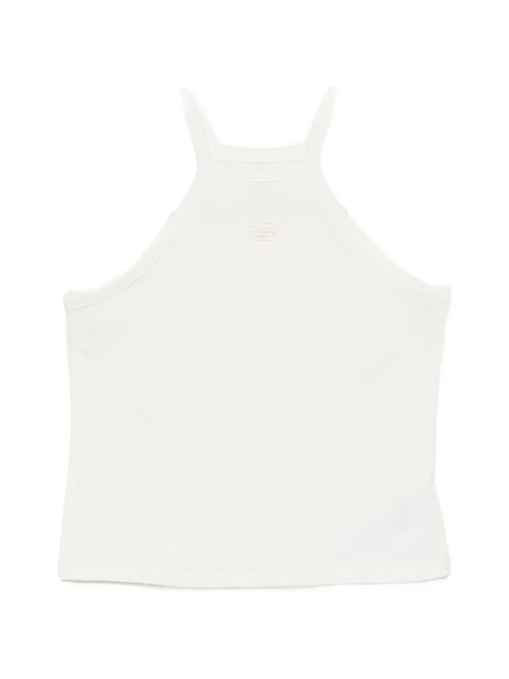 New Balance embroidered-logo top - Nude