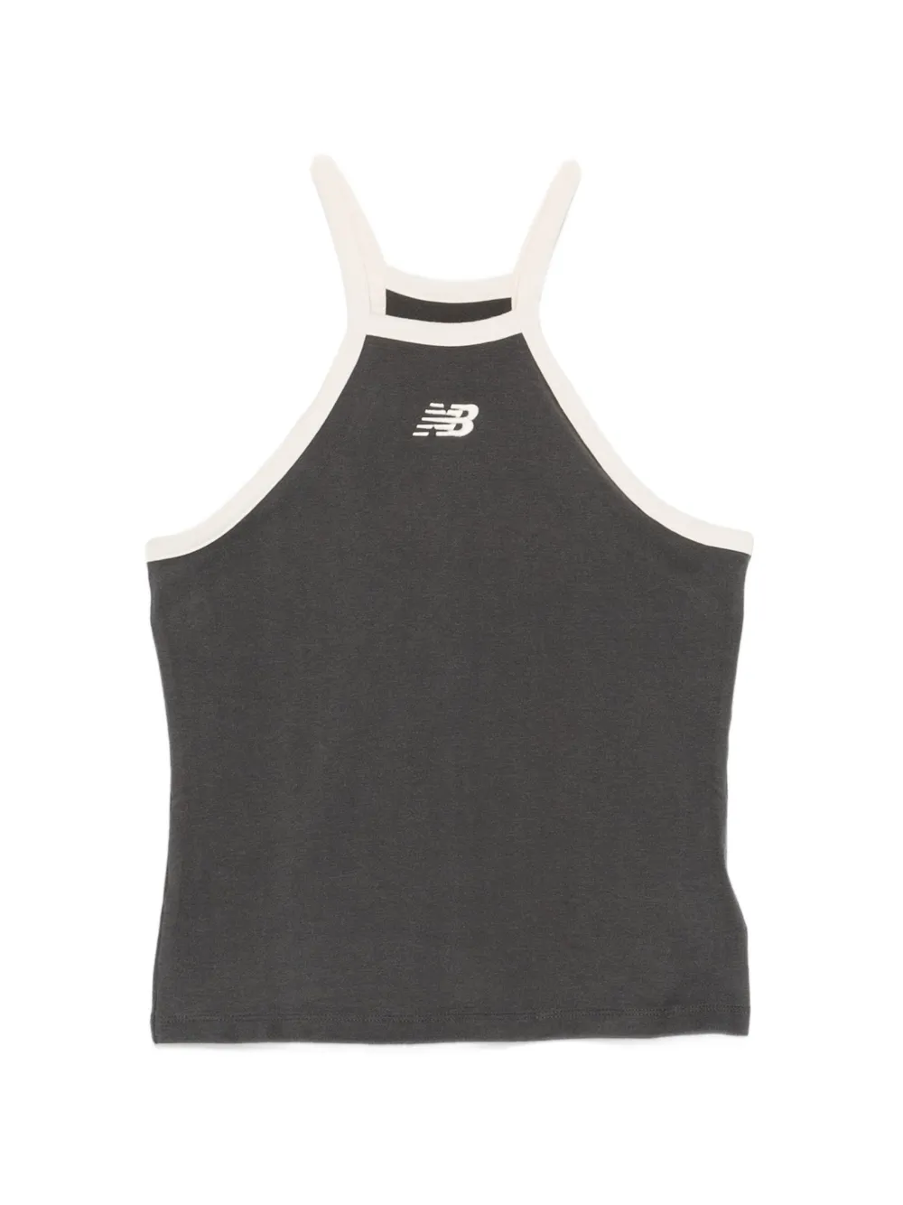 New Balance logo-embroidered racerback tank top - Grau