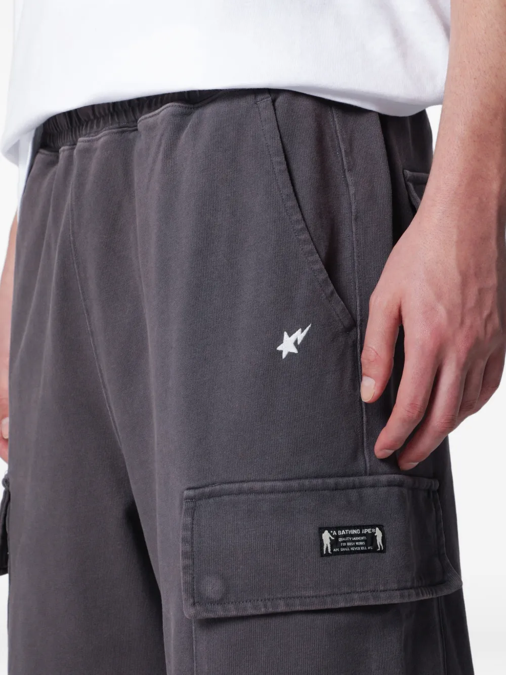 A BATHING APE Cargo broek Grijs