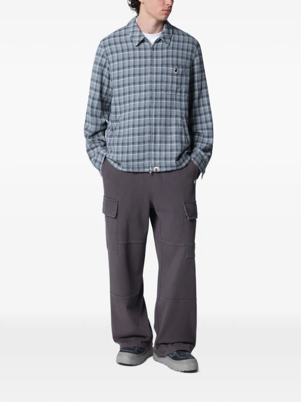 A BATHING APE Cargo broek Grijs