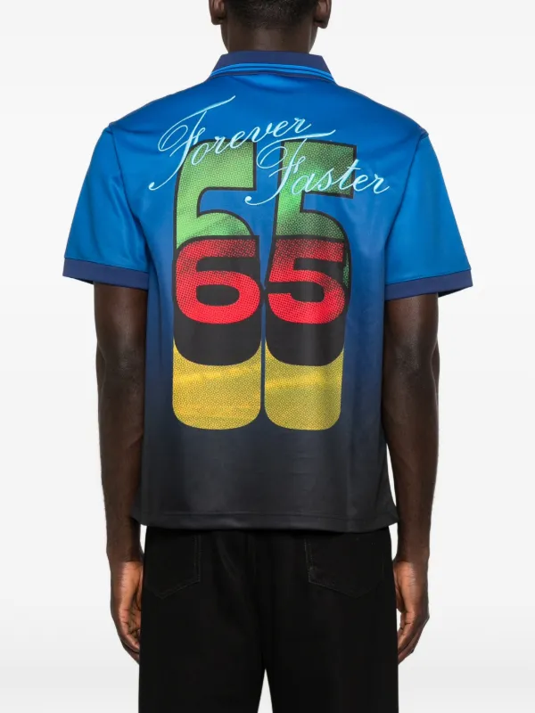 PUMA x Ahluwalia zip-up Polo Shirt | Blue | FARFETCH