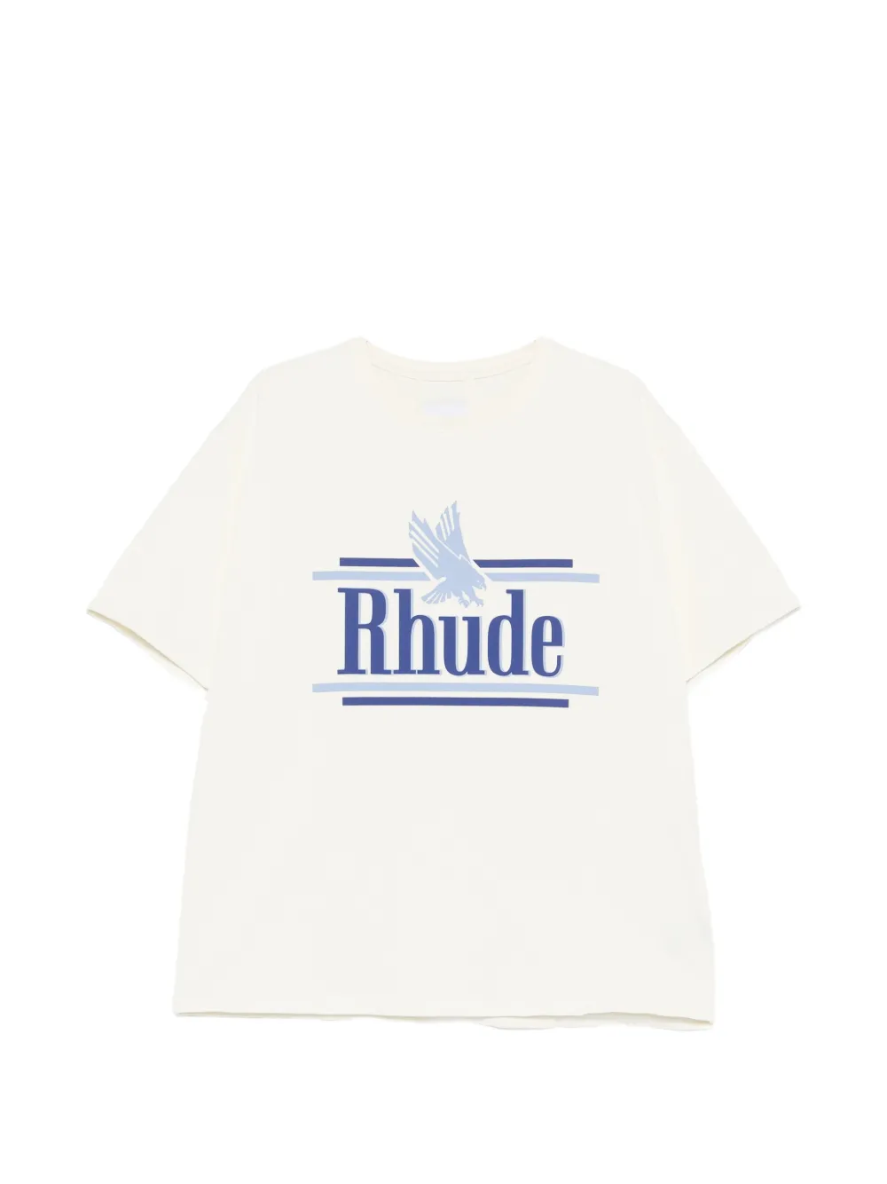 RHUDE crew neck T-shirts - Toni neutri