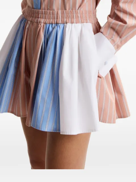 Essentiel Antwerp bermudas con rayas estampadas