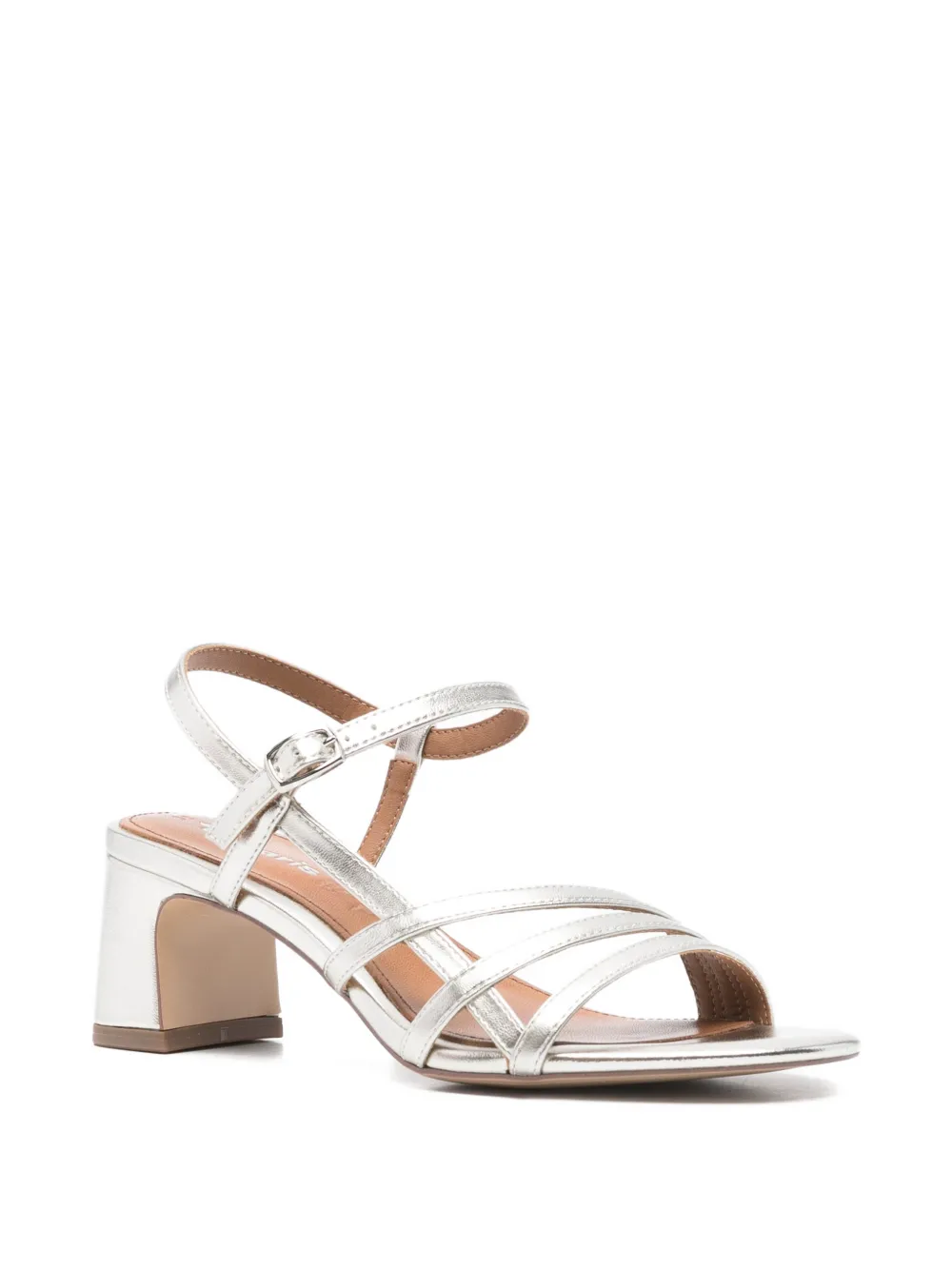 TAMARIS Sandalen met metallic-effect Zilver