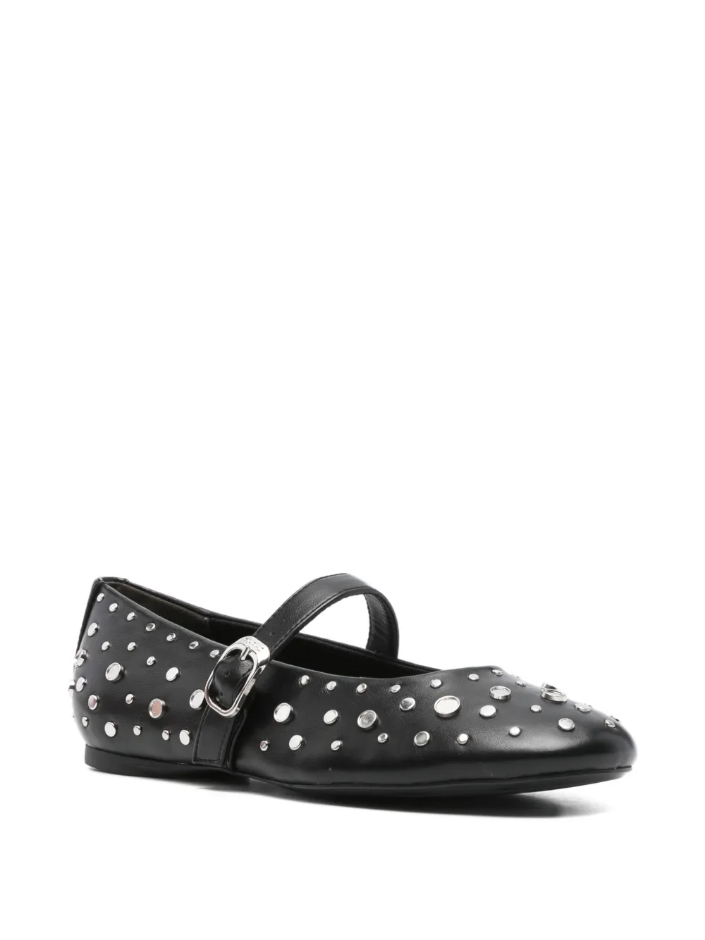  Tamaris Bailarinas Con Apliques - Negro 