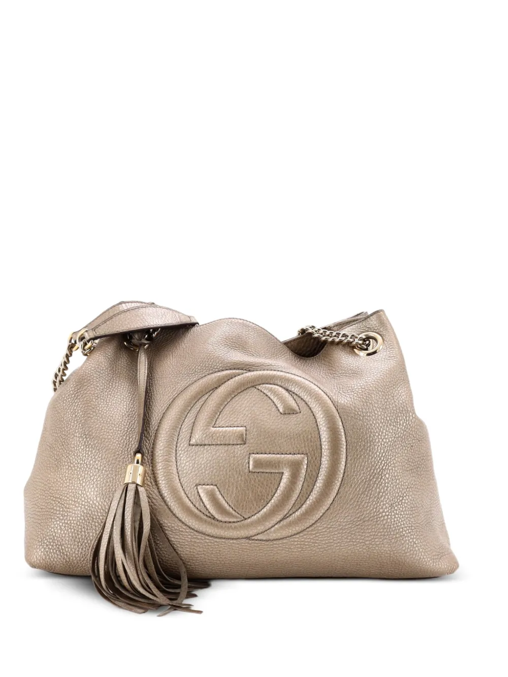 Gucci Pre-Owned Soho Chain Strap Leather Medium shoulder bag - Oro
