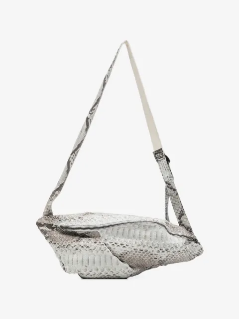 Leon Emanuel Blanck Distortion snakeskin-effect belt bag