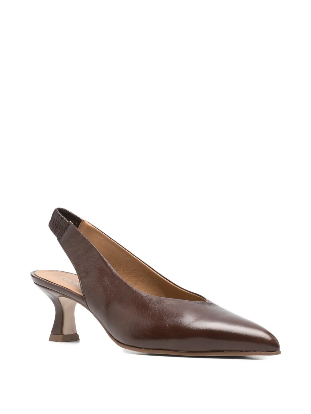 Pedro Miralles pointed-toe slingback pumps Bruin