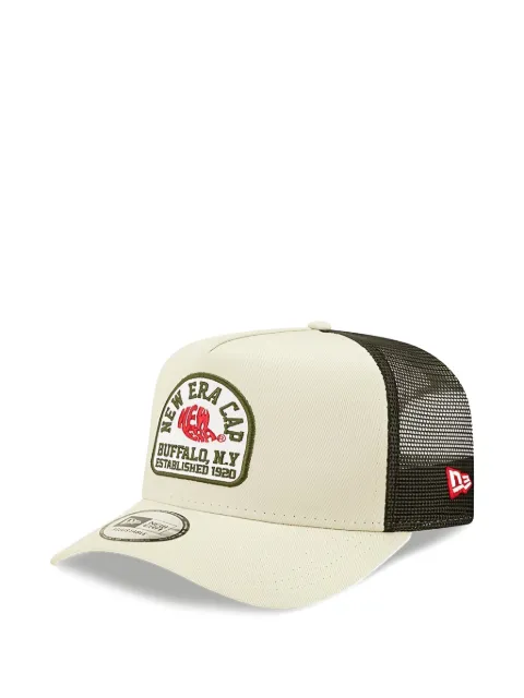 NEW ERA CAP logo-patch mesh-panel cap