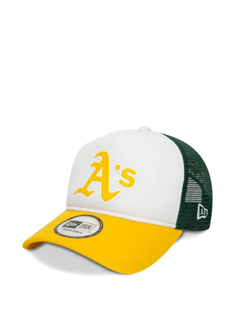 NEW ERA CAP Boné com bordado e recorte de mesh