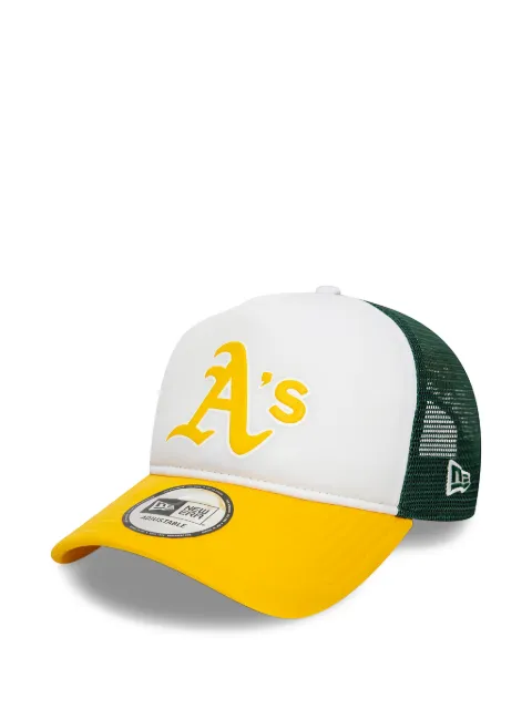 NEW ERA CAP Boné com bordado e recorte de mesh