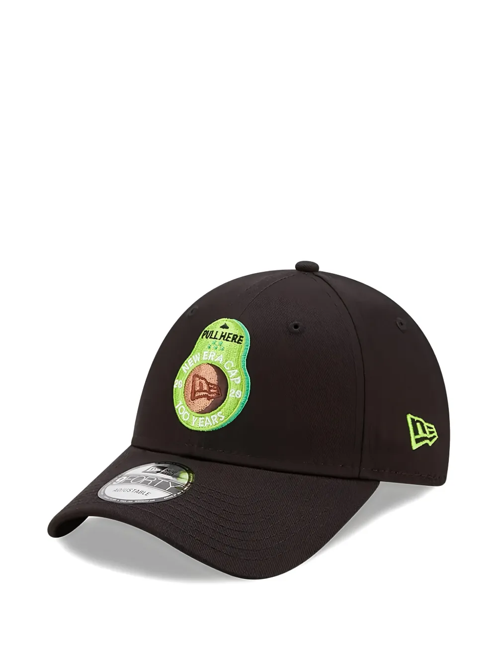 NEW ERA CAP 9Forty avocado-patch baseball cap - Nero