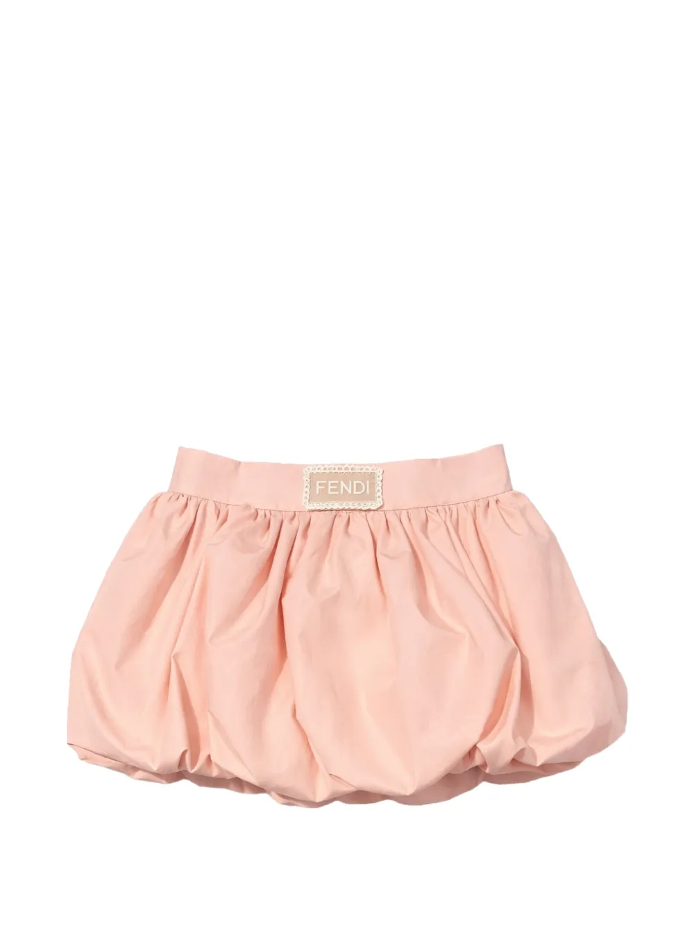 Fendi Kids Popeline rok Roze