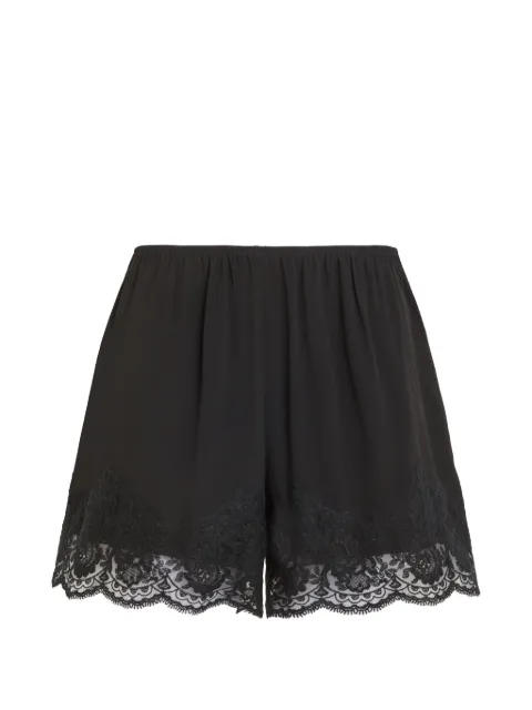 P.A.R.O.S.H. lace-trim shorts