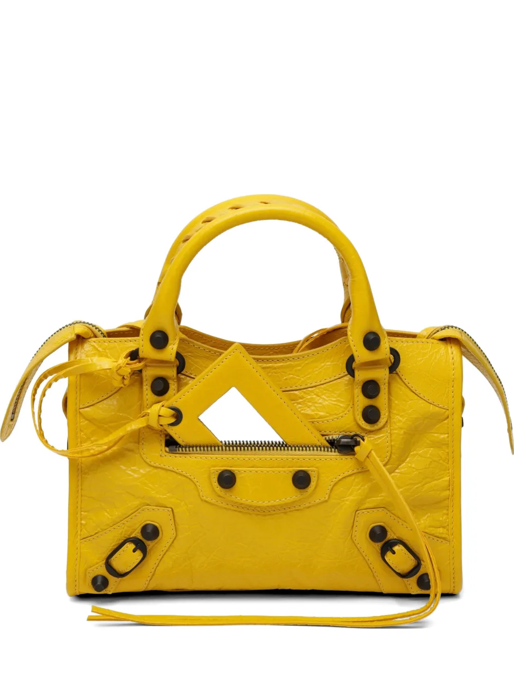 Balenciaga mini Le City shoulder bag - Giallo