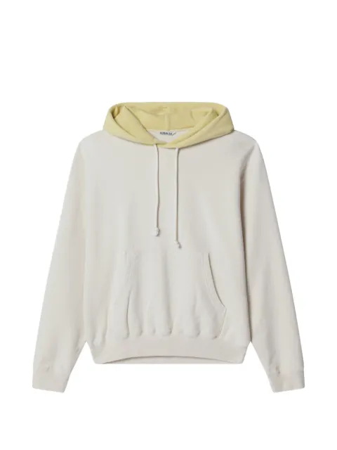 Auralee drawstring pouch-pocket hoodie
