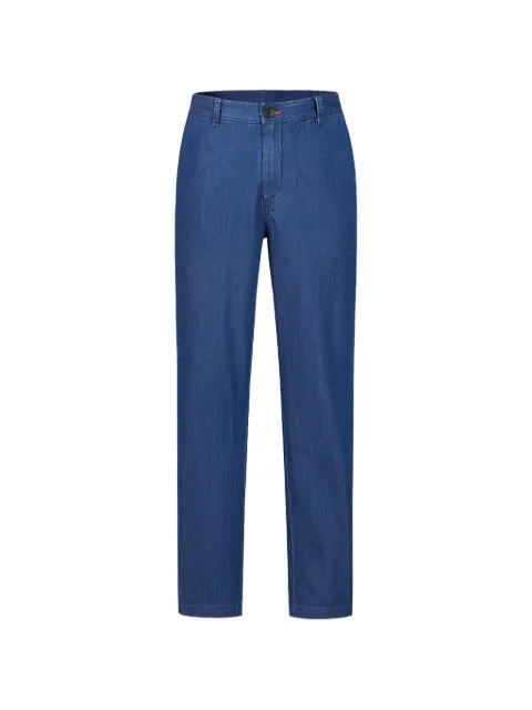 Shanghai Tang dragon-embroidered jeans