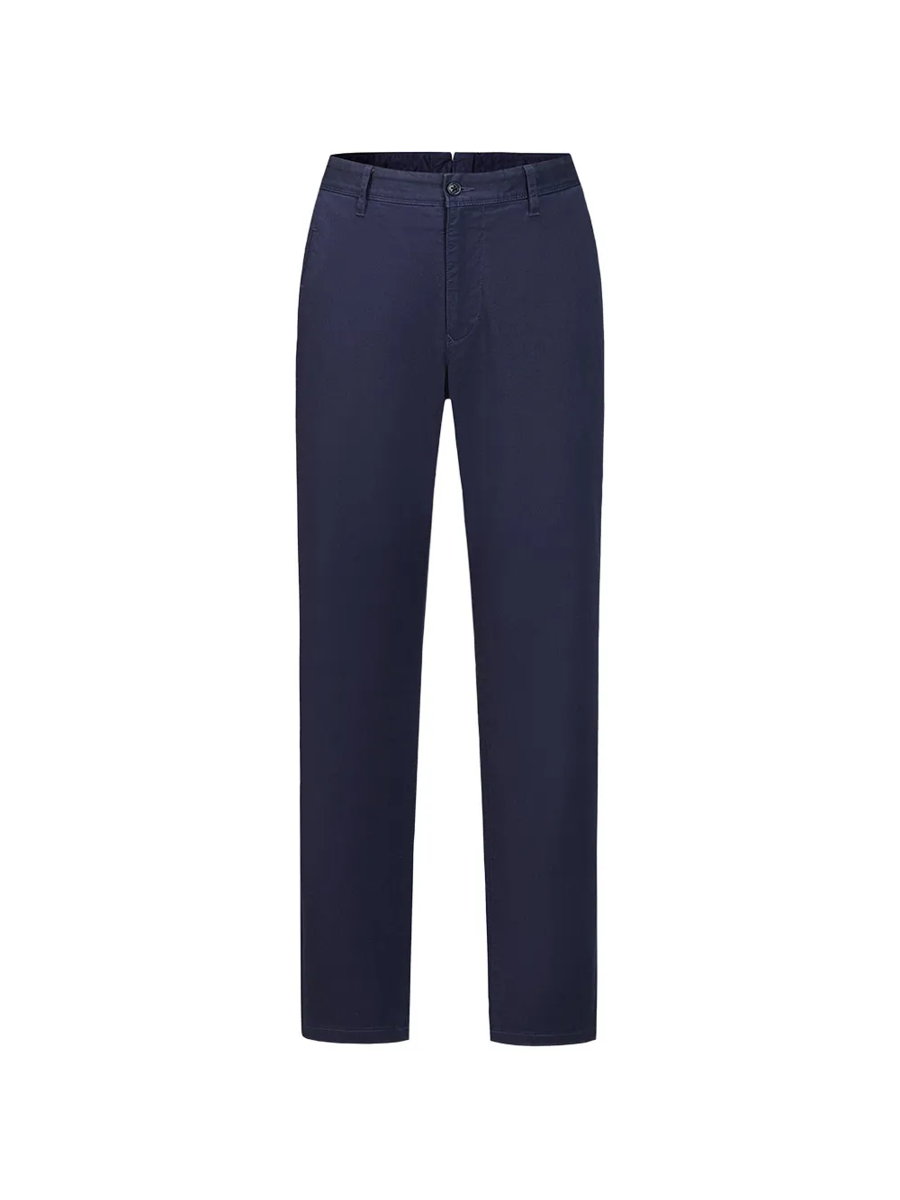Shanghai Tang garment-dyed cotton trousers - Blau