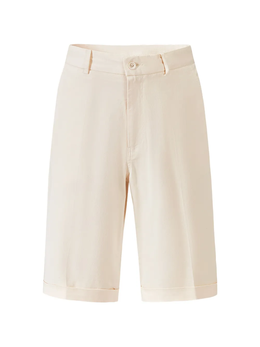 Shanghai Tang garment-dyed shorts - Neutrals