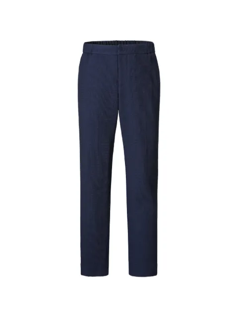 Shanghai Tang elasticated-waist wool trousers