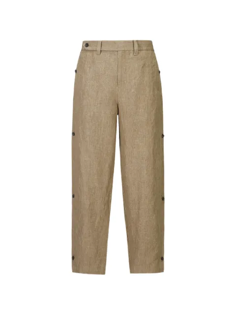 Shanghai Tang pantalon court à détails boutonnés
