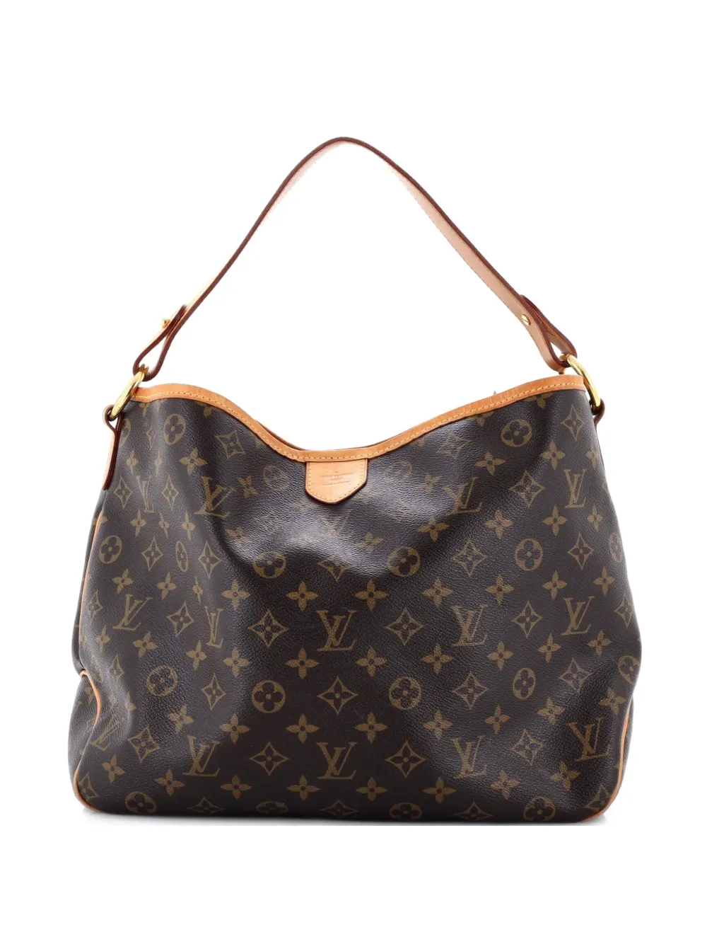 Louis Vuitton Pre-Owned Delightful Handtasche Monogram Canvas MM Hobo-Tasche - Braun