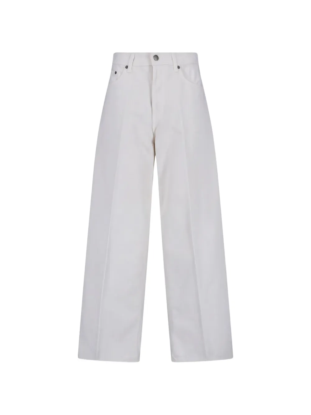 Haikure Bethany Jeans mit weitem Bein - Weiß