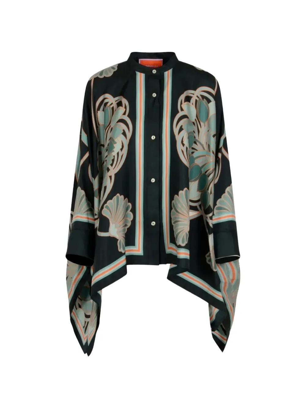 La DoubleJ Foulard overhemd Groen