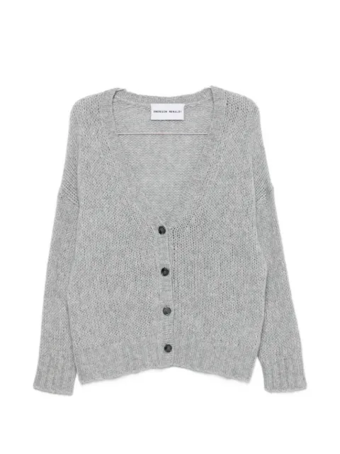 Emerson Renaldi cardigan à effet chiné et col v