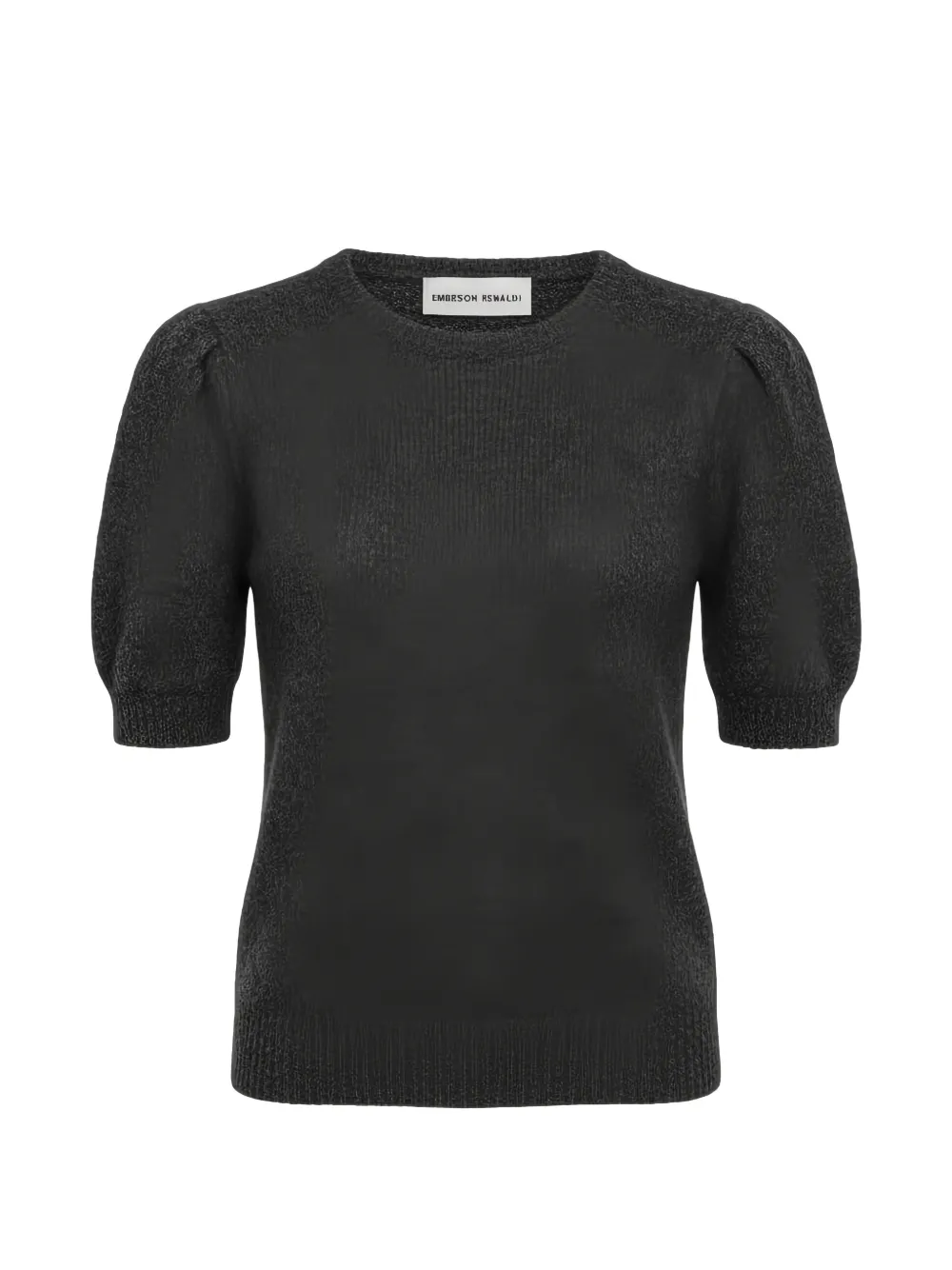 Emerson Renaldi puff-sleeve cropped top
