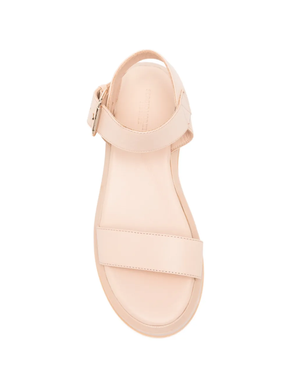 SERGIO MORETTI FIRENZE Sandalen met gesp Beige