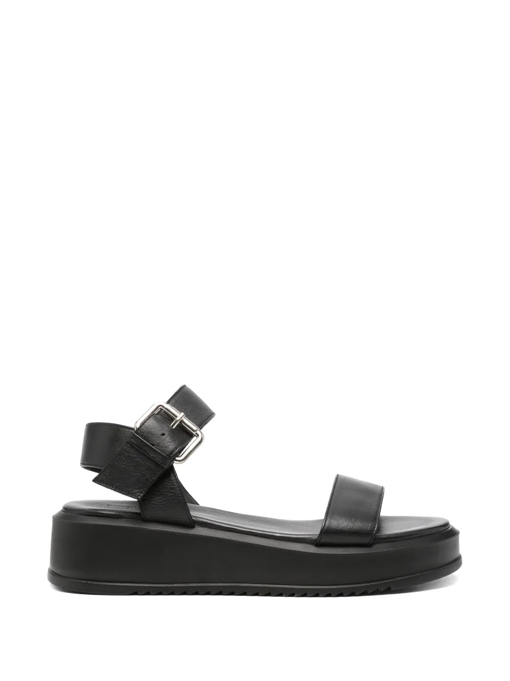 SERGIO MORETTI FIRENZE buckle-fastening sandals - Nero