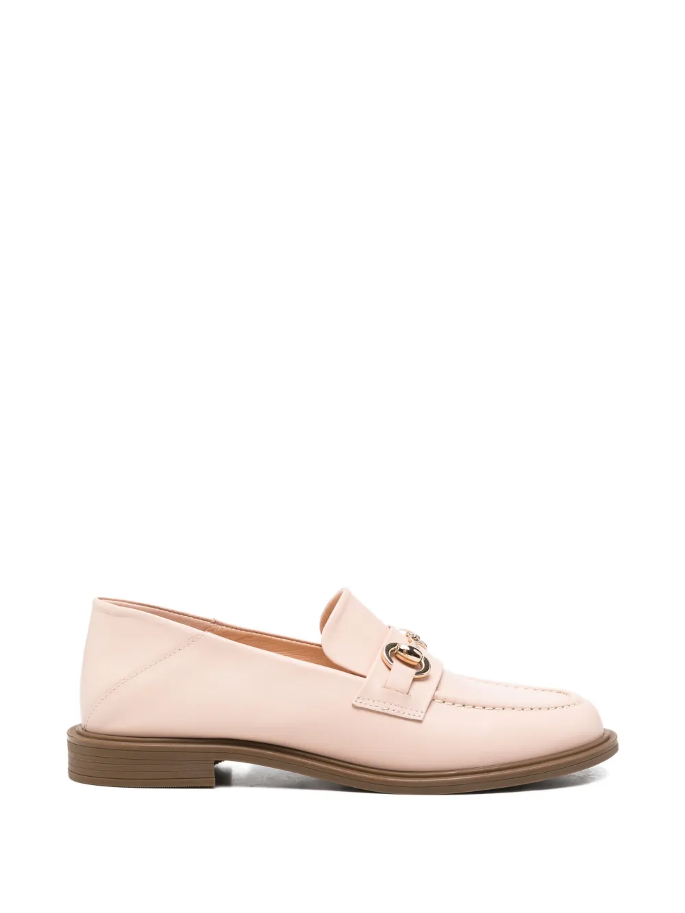 SERGIO MORETTI FIRENZE horsebit-detail loafers - Rosa