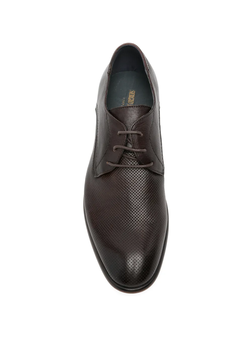 SERGIO MORETTI FIRENZE Leren Derby schoenen Bruin